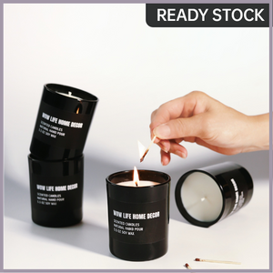 Black +White, Scented Candles Soy wax