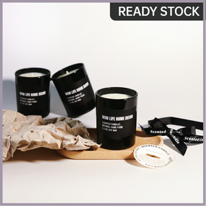 Black +White, Scented Candles Soy wax