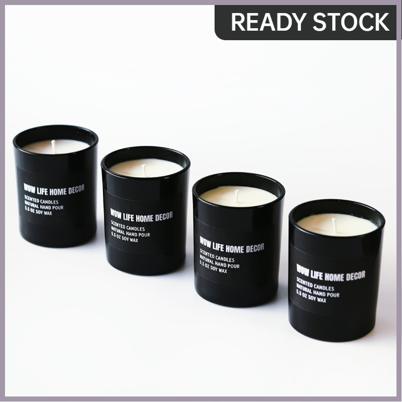 Black +White, Scented Candles Soy wax